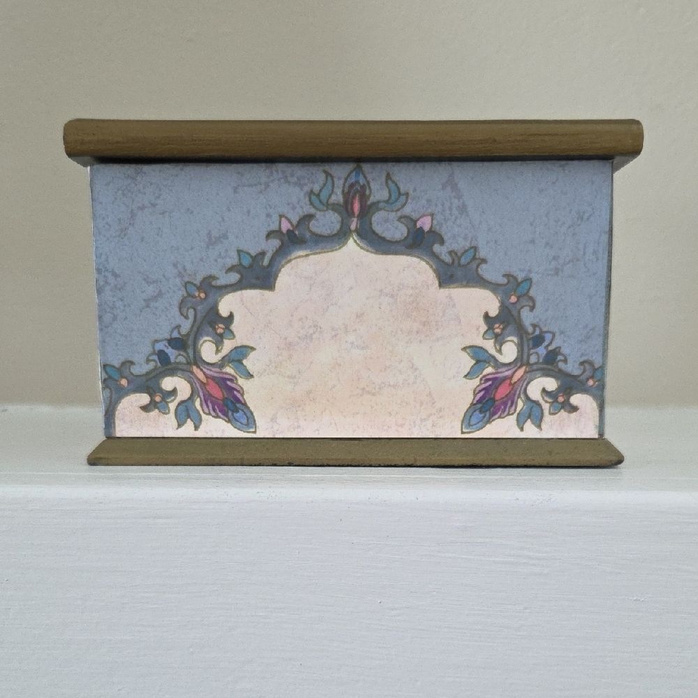 Decorative Box with Floral Design